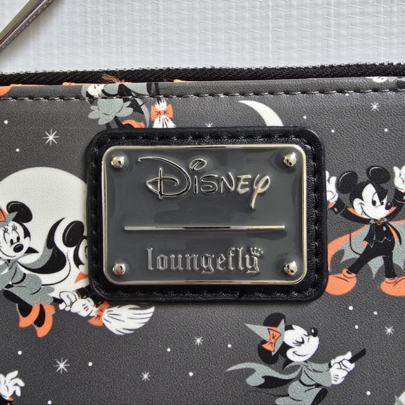 Loungefly | Disney Mickey & Minnie Halloween Wallet - Picture 3 of 7